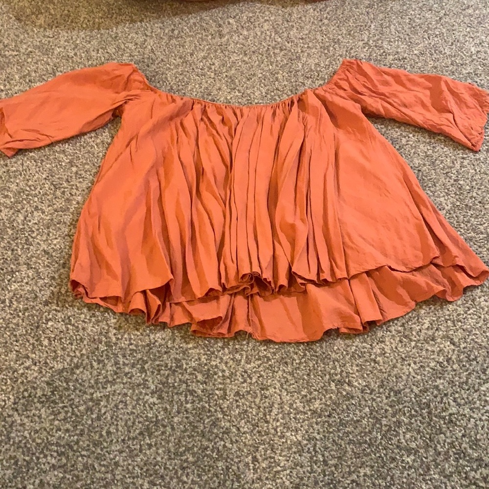 Off the shoulder Flowy top